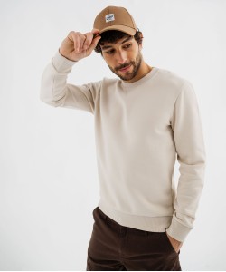 Sweat avec intérieur molletonné homme[MISSING]